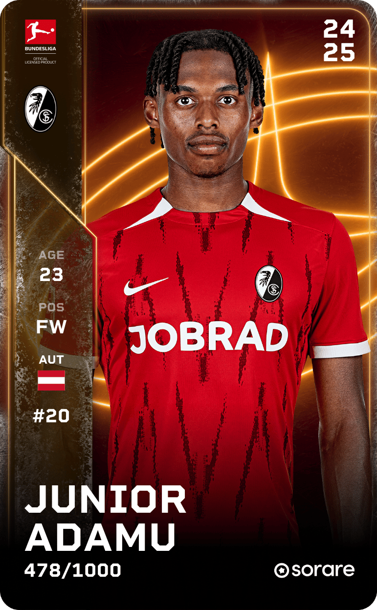 Junior Adamu 2024-25 • Limited 478/1000