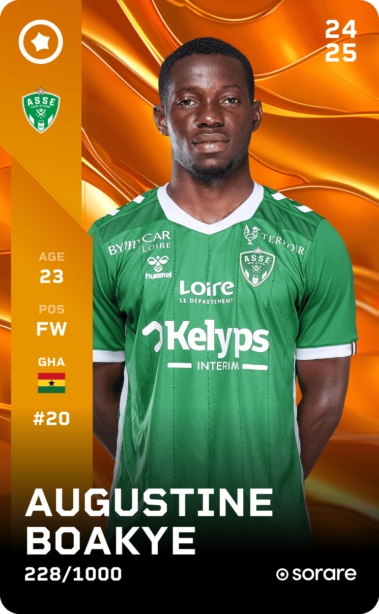 Augustine Boakye 2024-25 • Limited 228/1000