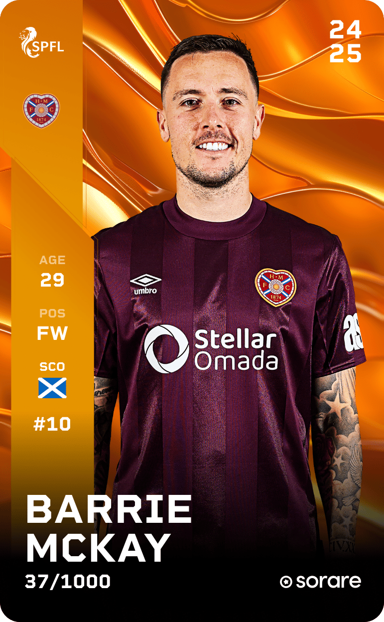 Barrie McKay 2024-25 • Limited 37/1000