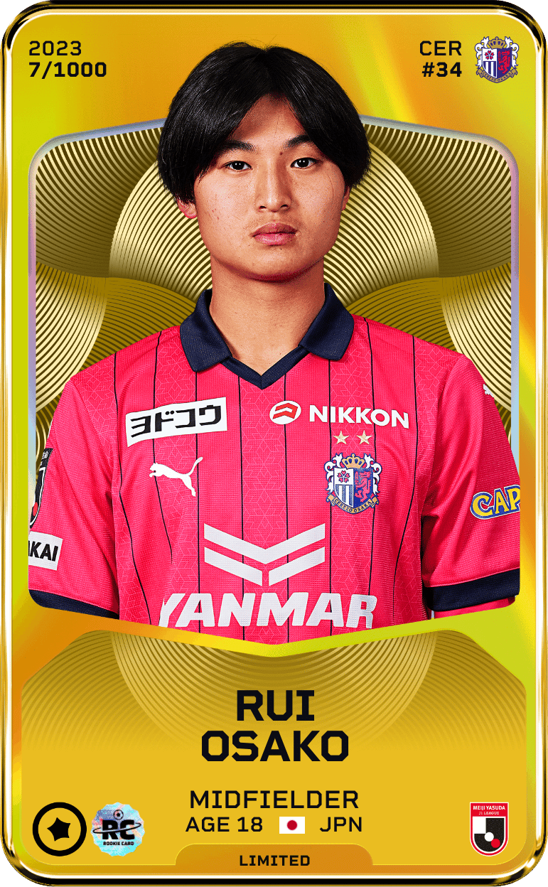 Rui Osako 2023-24 • Limited 7/1000