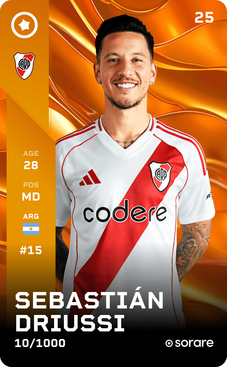 Sebastián Driussi 2025-26 • Limited 10/1000