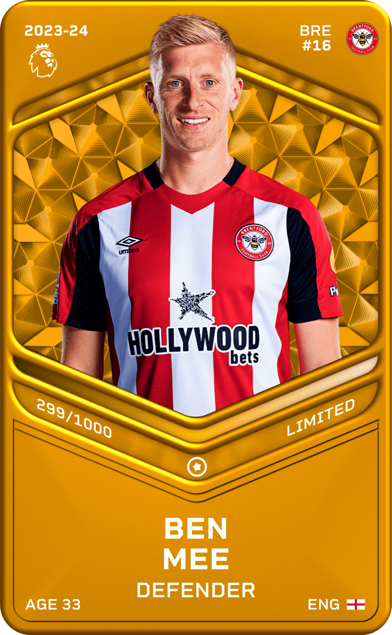 Ben Mee 2023-24 • Limited 299/1000