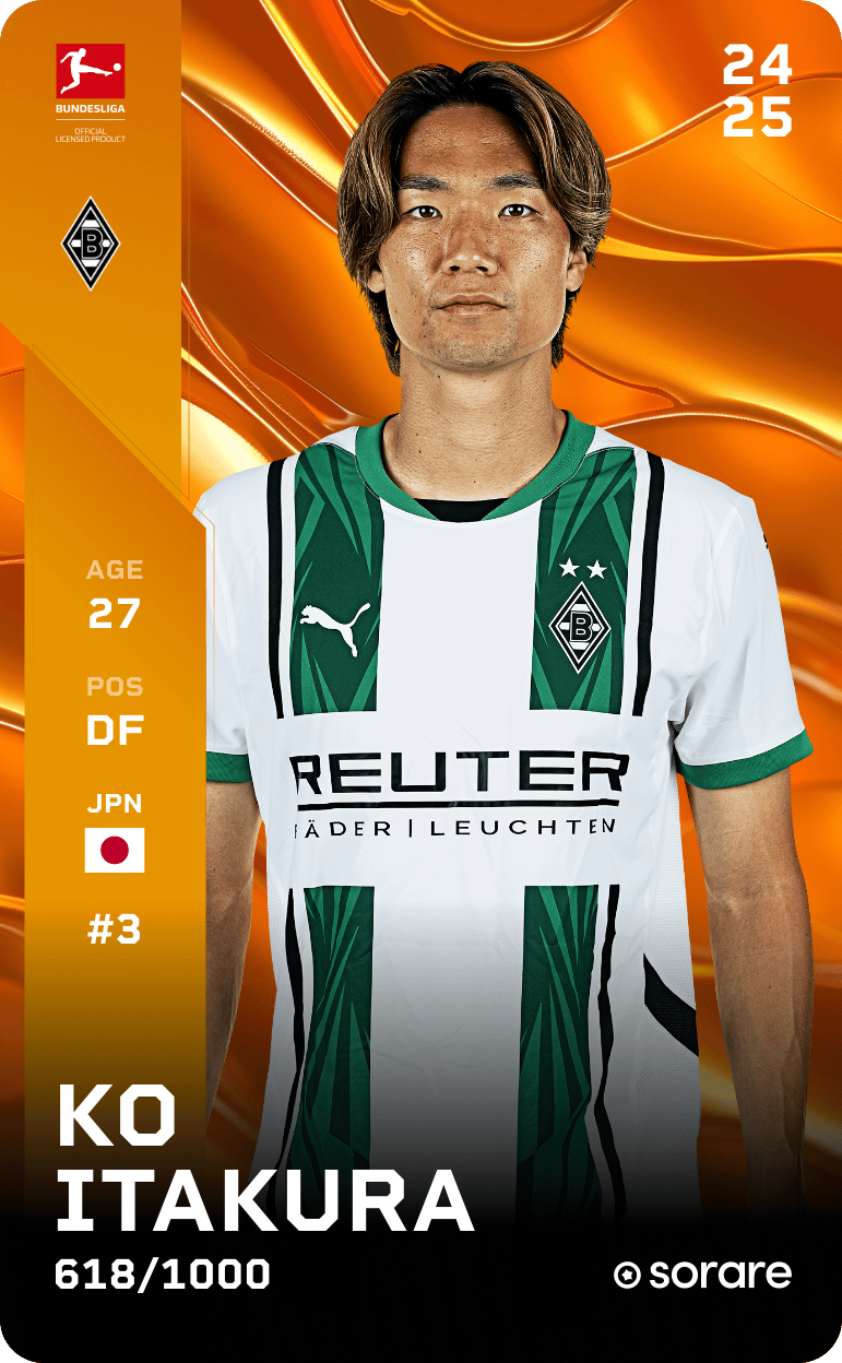 Ko Itakura 2024-25 • Limited 618/1000