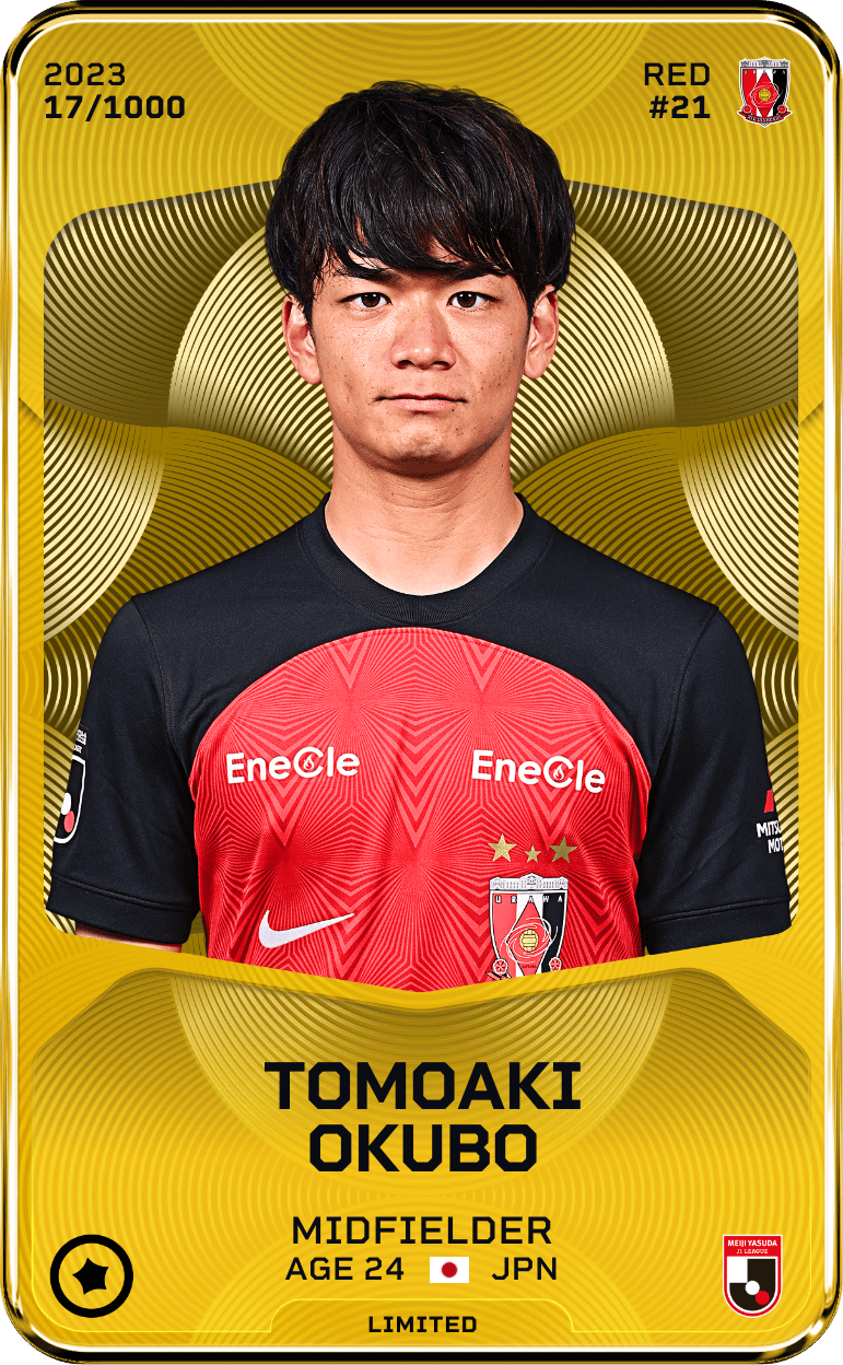 Tomoaki Okubo 2023-24 • Limited 17/1000