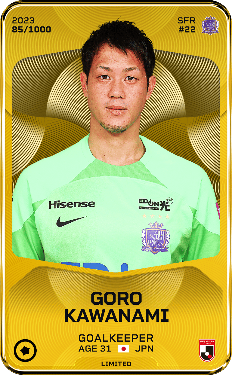 Goro Kawanami 2023-24 • Limited 85/1000