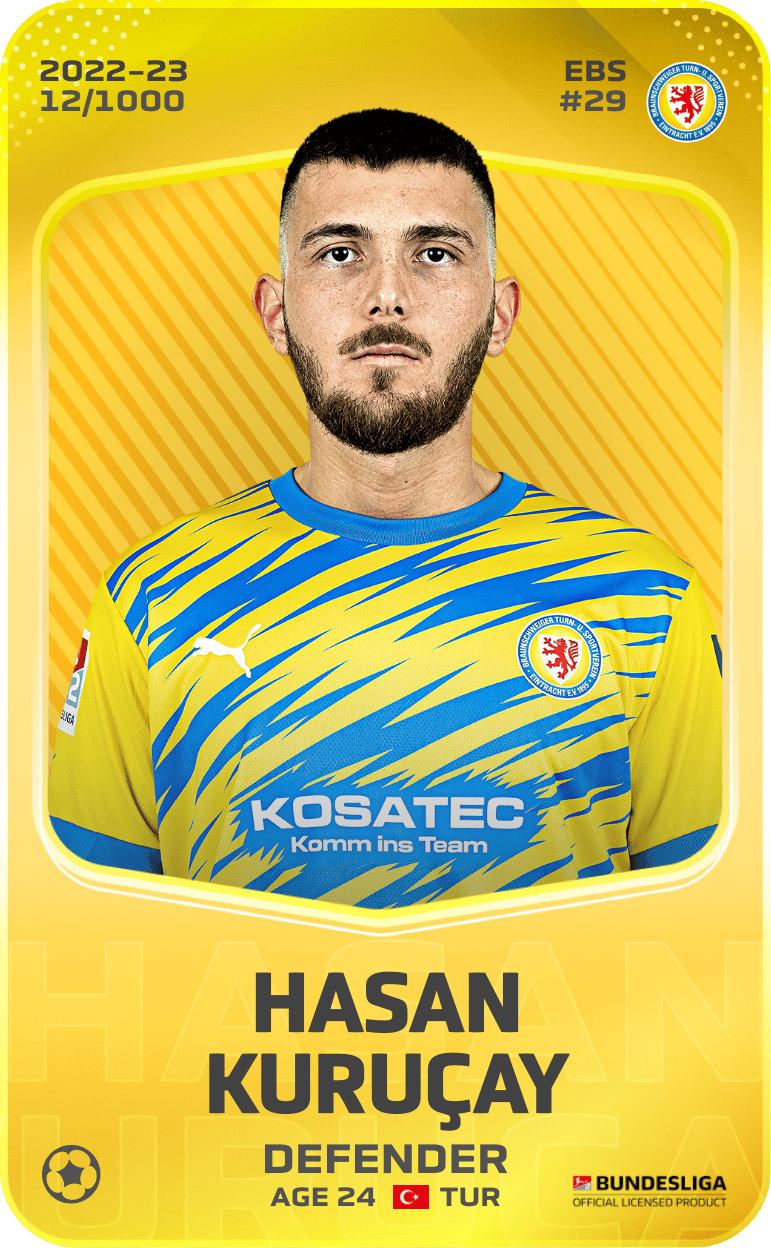Hasan Kuruçay 2022-23 • Limited 12/1000