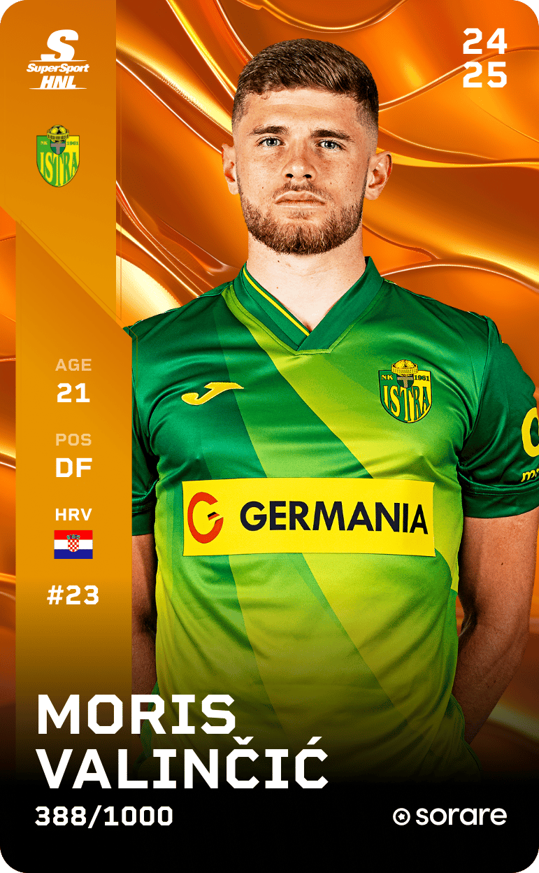Moris Valinčić 2024-25 • Limited 388/1000