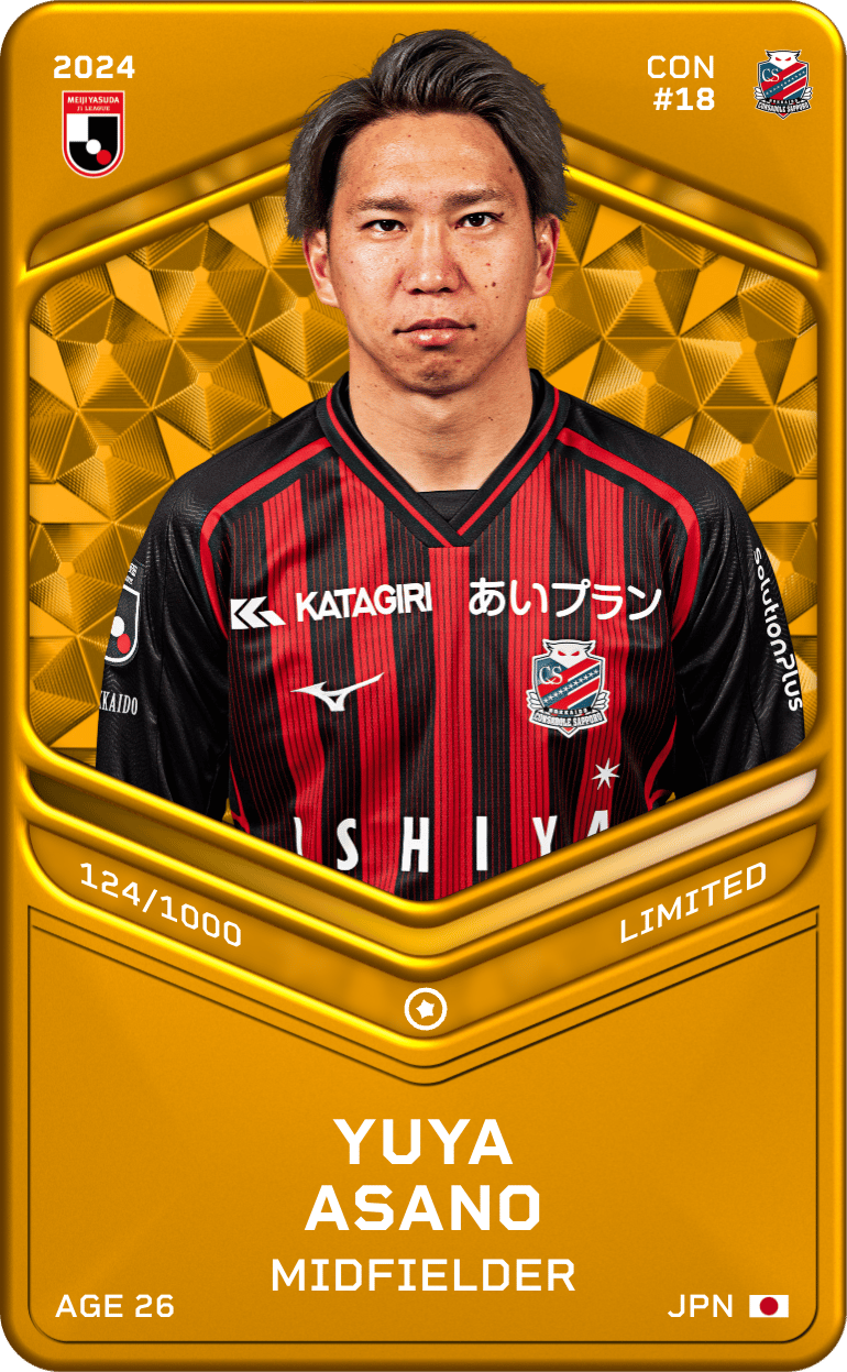 Yuya Asano 2024-25 • Limited 124/1000