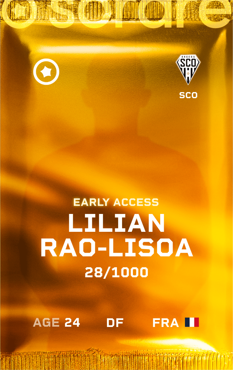 Lillian Rao-Lisoa 2024-25 • Limited 28/1000