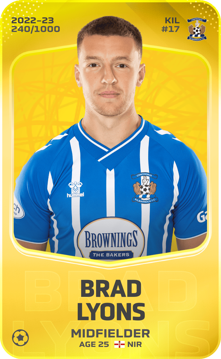 Brad Lyons 2022-23 • Limited 240/1000