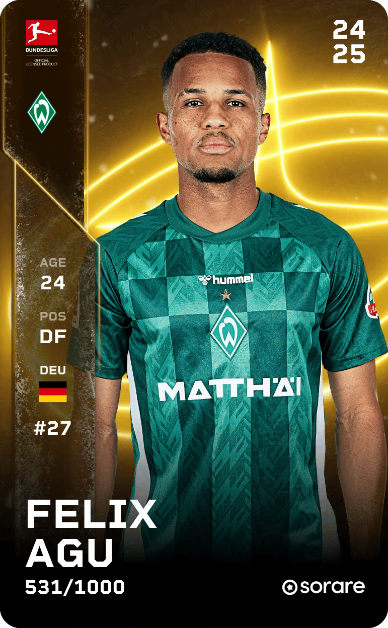 Felix Agu 2024-25 • Limited 531/1000