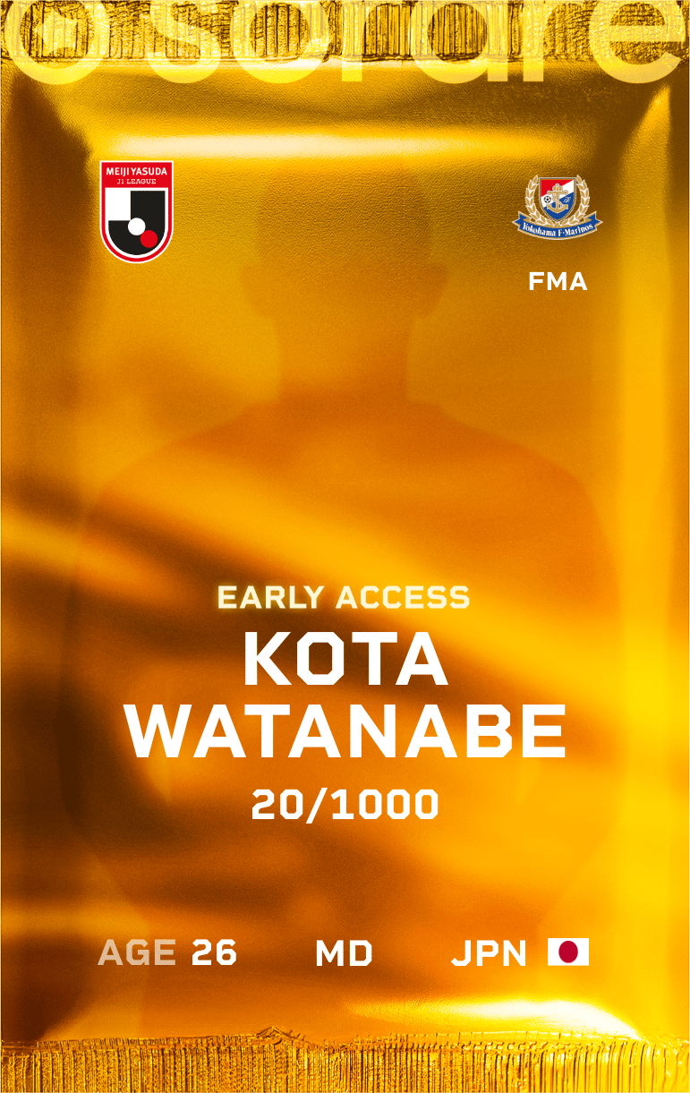 Kota Watanabe 2025-26 • Limited 20/1000