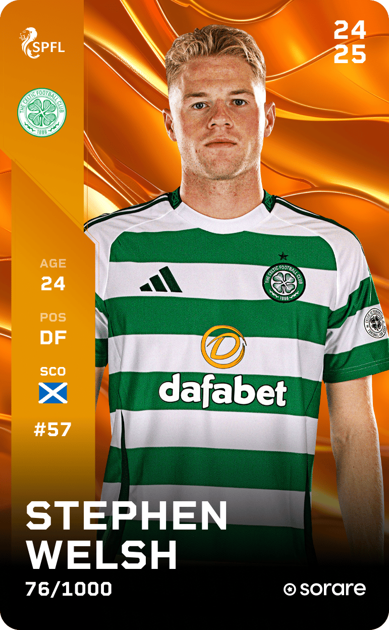 Stephen Welsh 2024-25 • Limited 76/1000