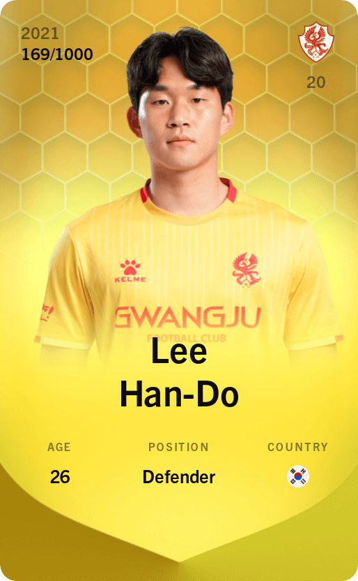 Lee Han-Do 2021-22 • Limited 169/1000