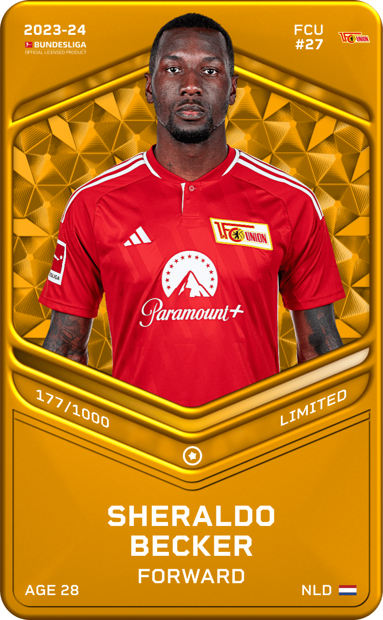 Sheraldo Becker 2023-24 • Limited 177/1000
