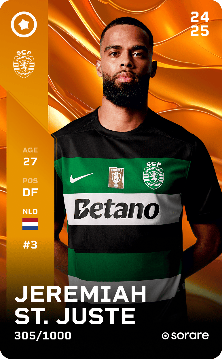 Jeremiah St. Juste 2024-25 • Limited 305/1000