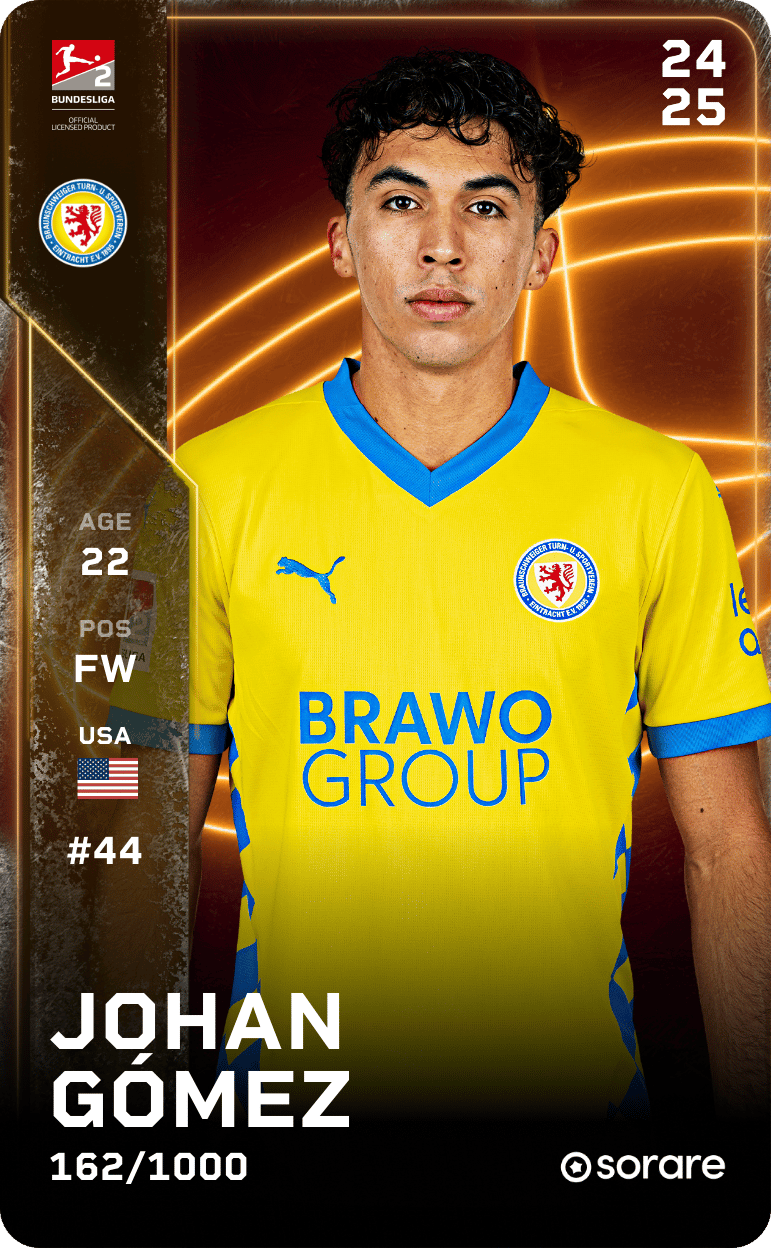 Johan Gómez 2024-25 • Limited 162/1000
