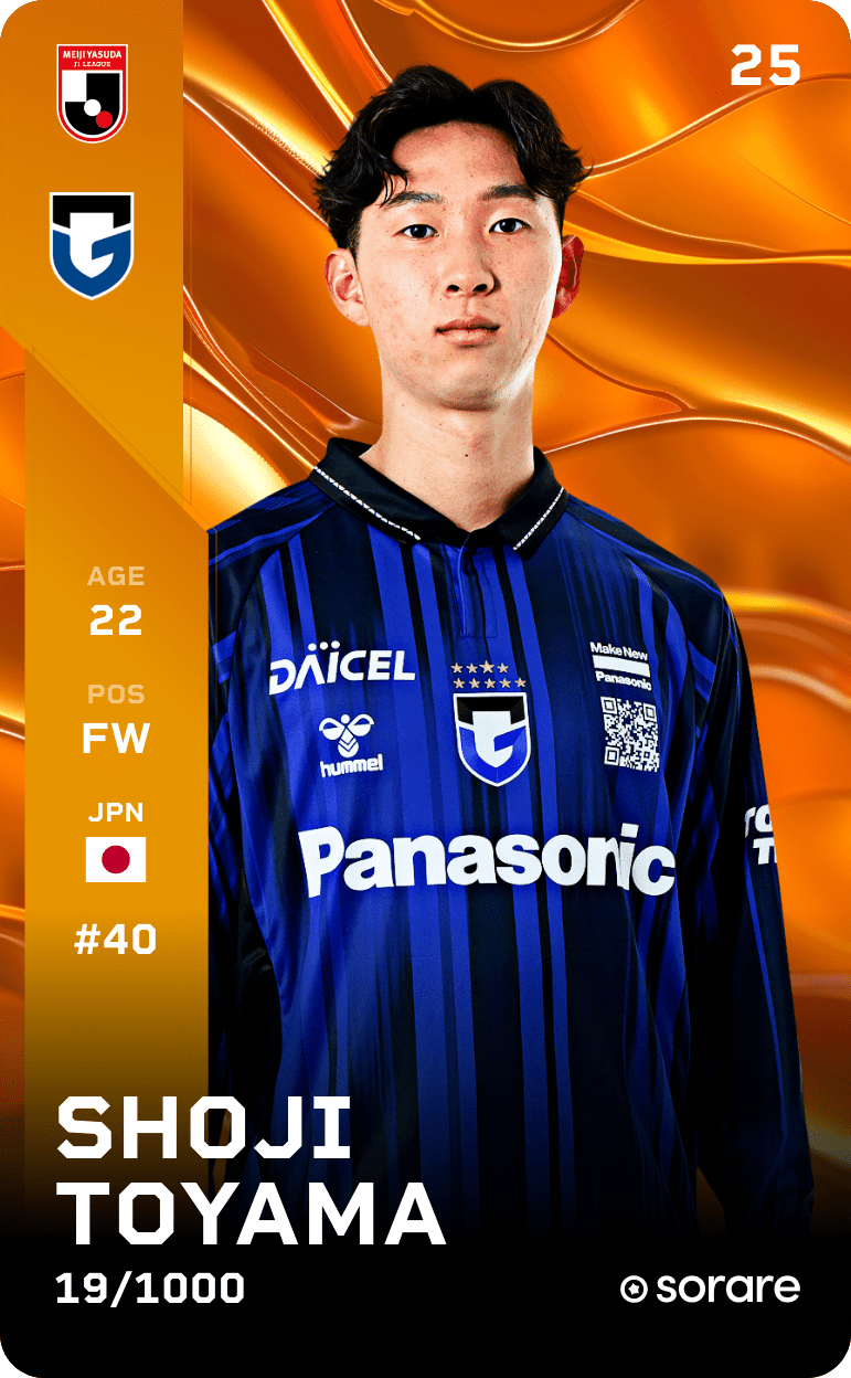 Shoji Toyama 2025-26 • Limited 19/1000