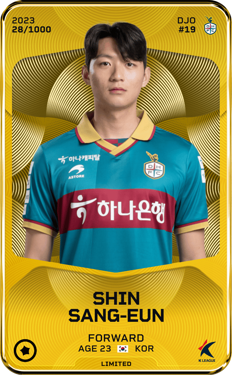 Shin Sang-Eun 2023-24 • Limited 28/1000