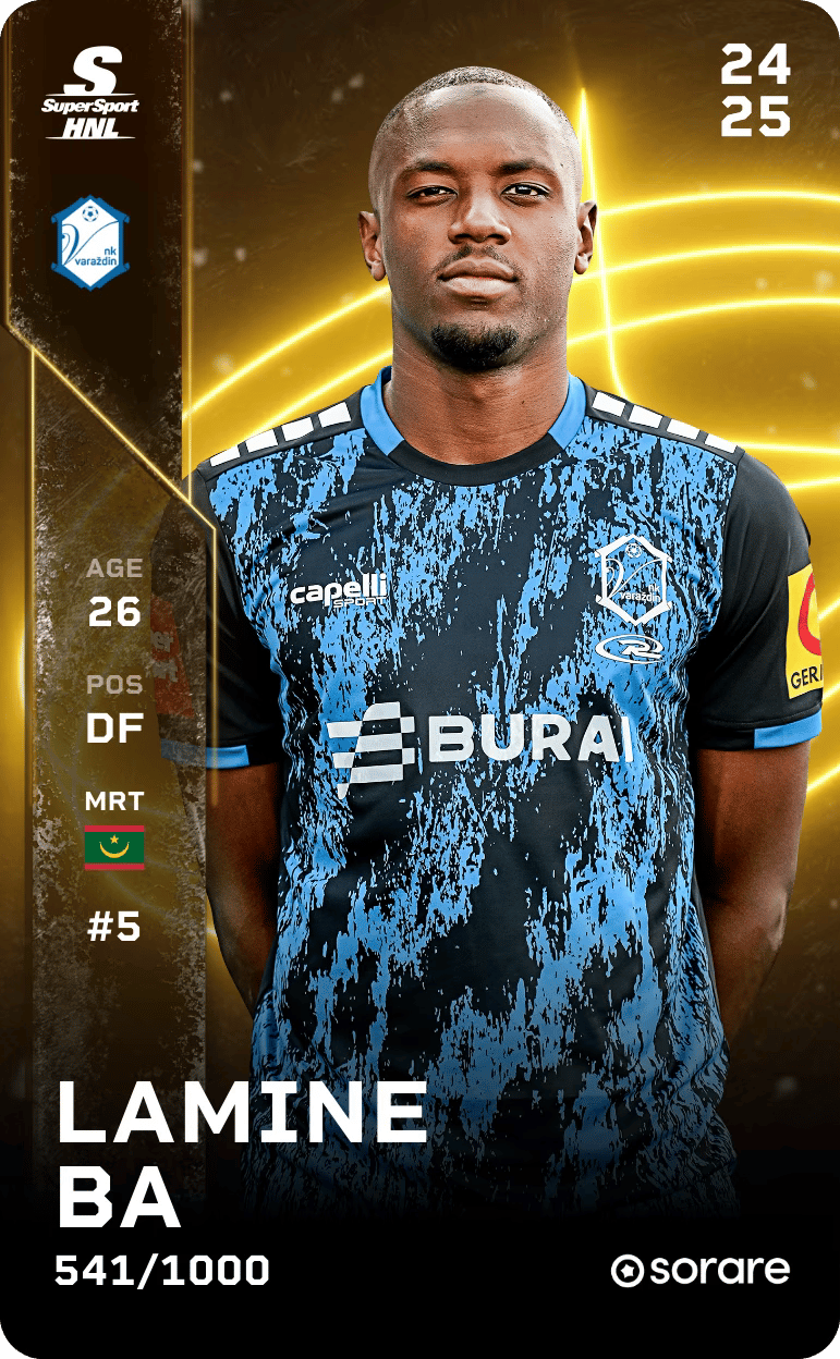 Lamine Ba 2024-25 • Limited 541/1000