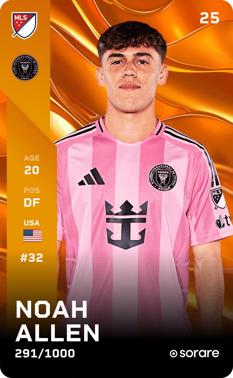 Noah Allen 2025-26 • Limited 291/1000