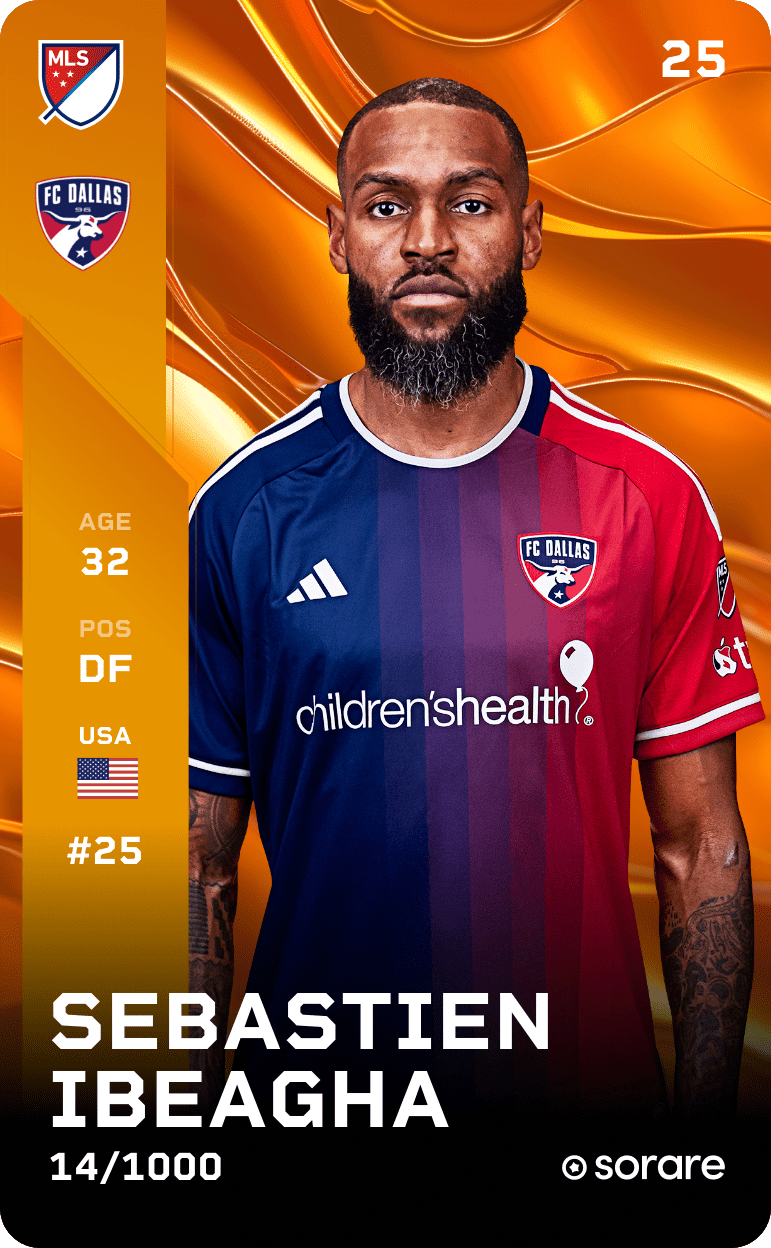 Sebastien Ibeagha 2025-26 • Limited 14/1000