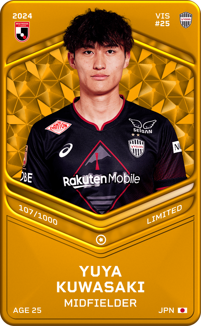 Yuya Kuwasaki 2024-25 • Limited 107/1000