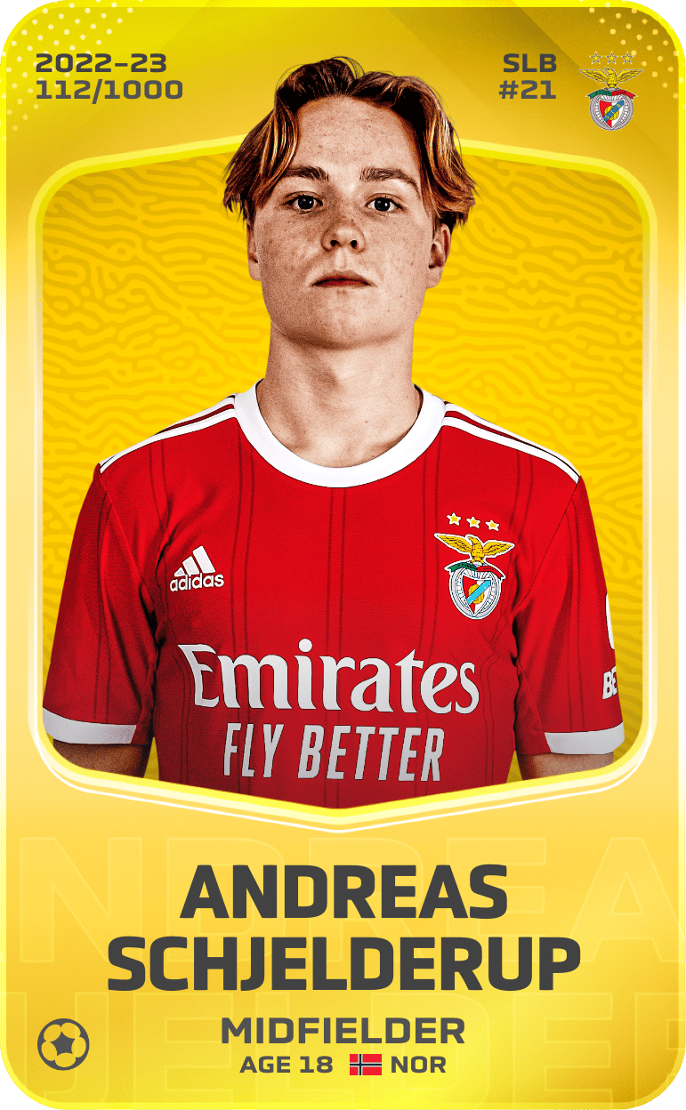 Andreas Schjelderup 2022-23 • Limited 112/1000