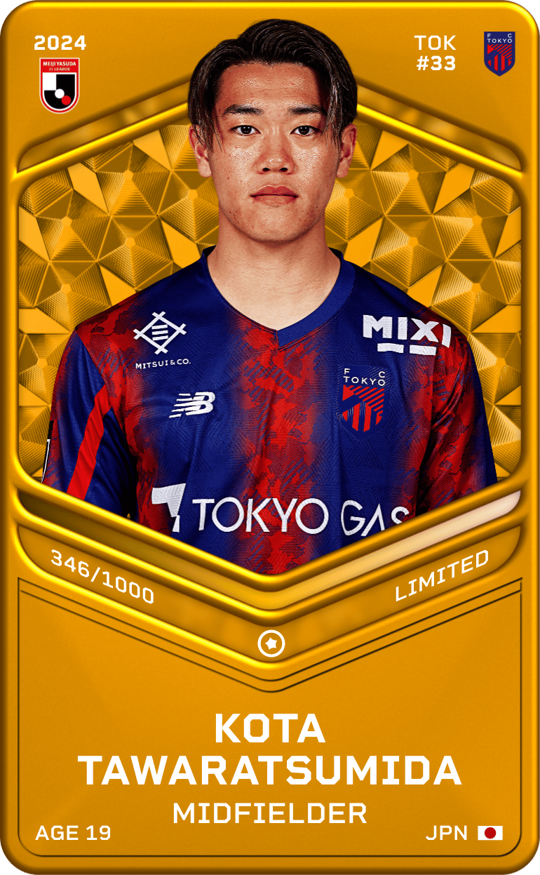 Kota Tawaratsumida 2024-25 • Limited 346/1000