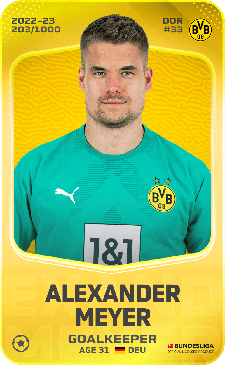 Alexander Meyer 2022-23 • Limited 203/1000