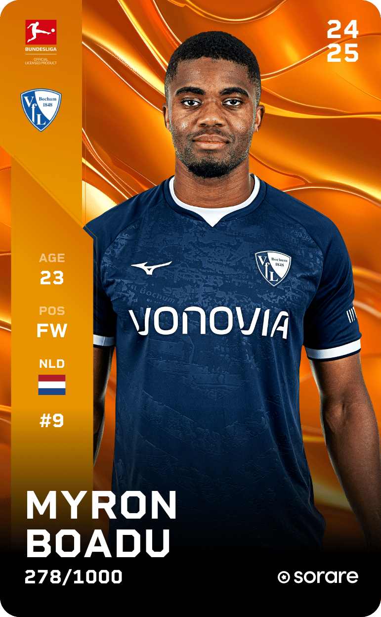 Myron Boadu 2024-25 • Limited 278/1000