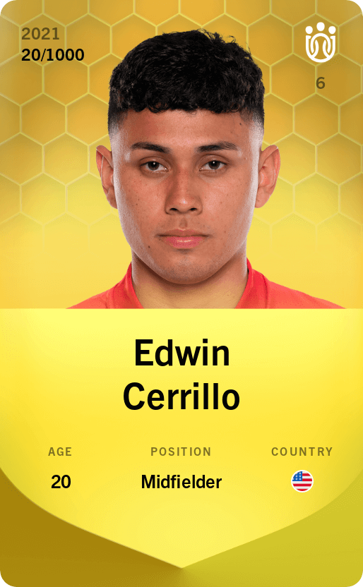 Edwin Cerrillo 2021-22 • Limited 20/1000
