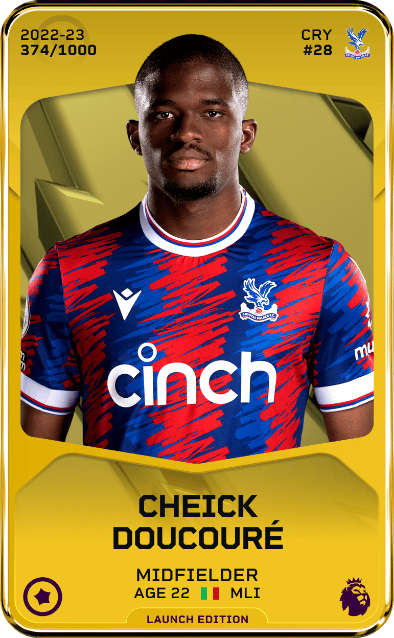 Cheick Doucouré 2022-23 • Limited 374/1000