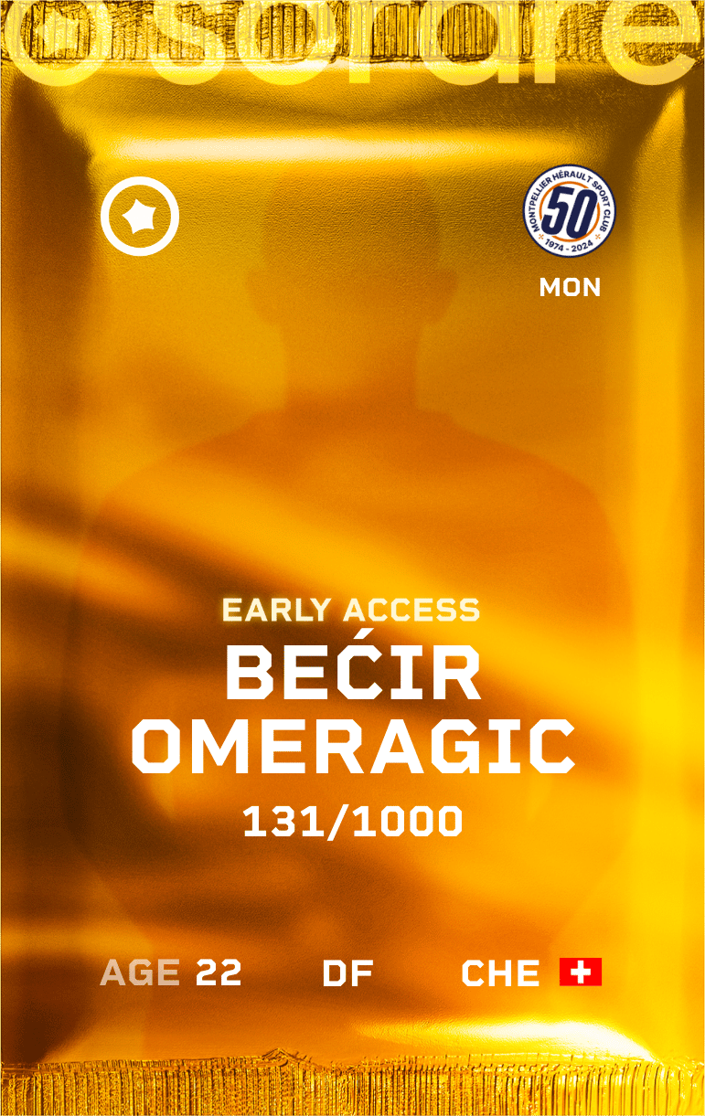 Bećir Omeragić 2024-25 • Limited 131/1000