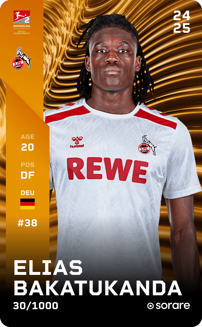 Elias Bakatukanda 2024-25 • Limited 30/1000