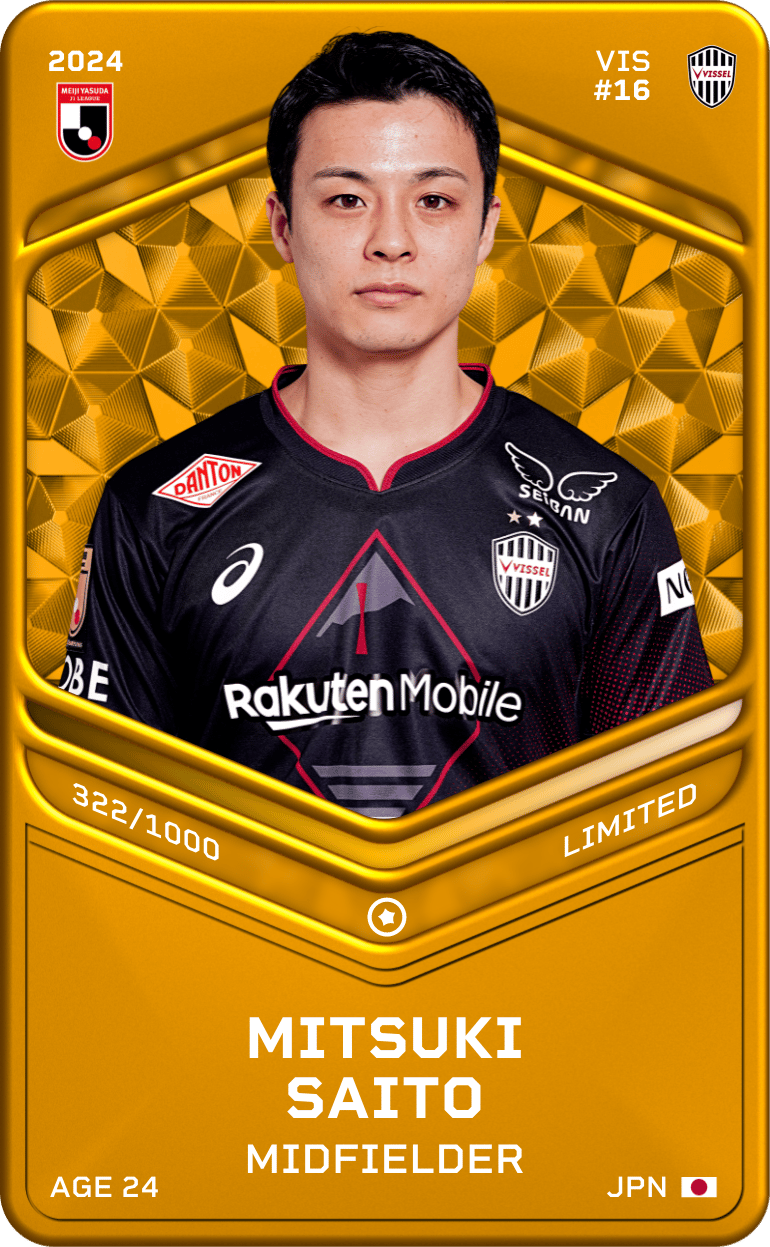 Mitsuki Saito 2024-25 • Limited 322/1000