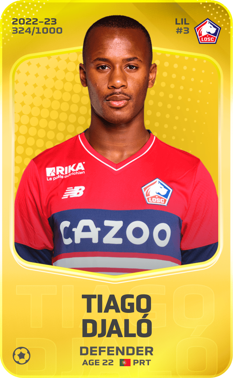 Tiago Djaló 2022-23 • Limited 324/1000