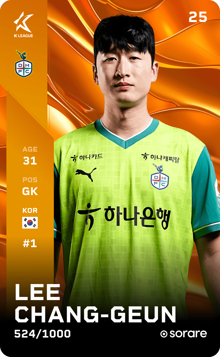 Lee Chang-Geun 2025-26 • Limited 524/1000