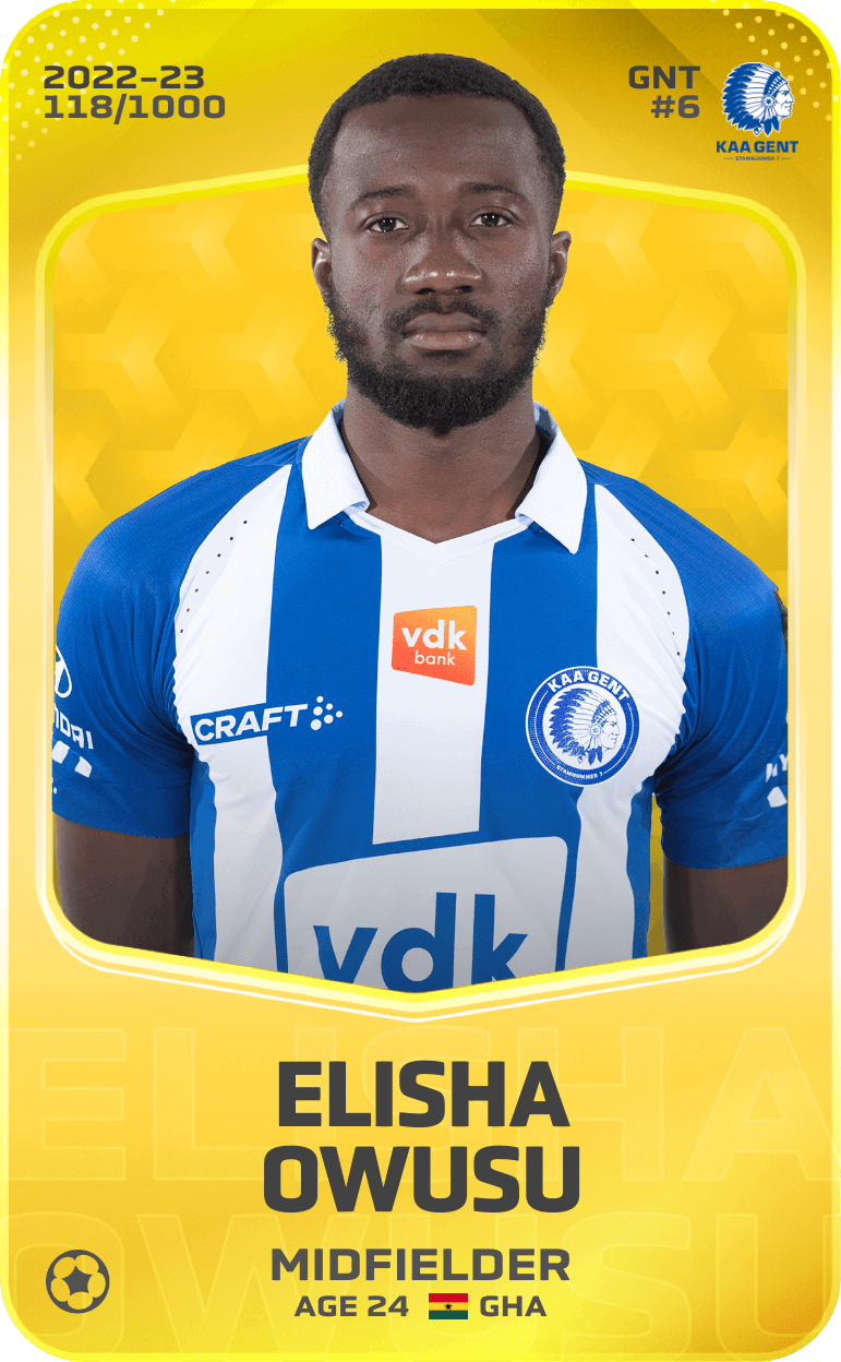 Elisha Owusu 2022-23 • Limited 118/1000