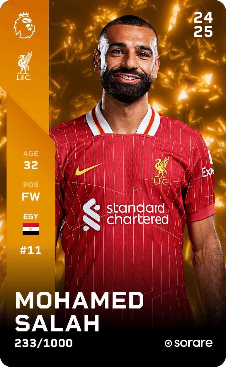 Mohamed Salah 2024-25 • Limited 233/1000