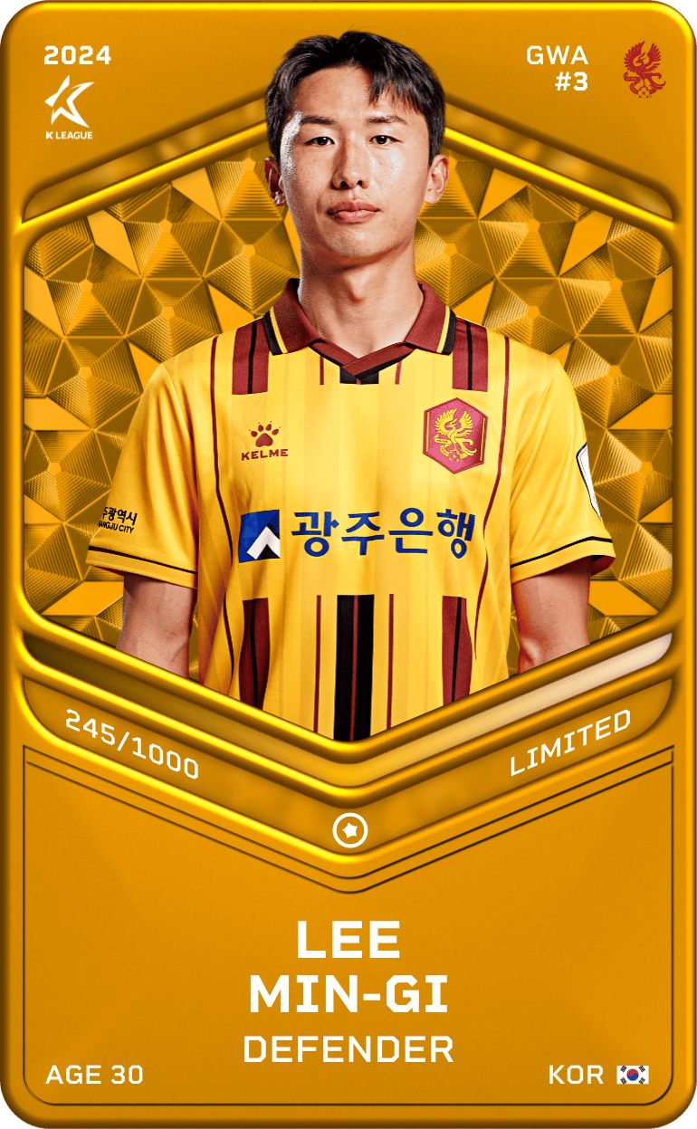 Lee Min-Gi 2024-25 • Limited 245/1000