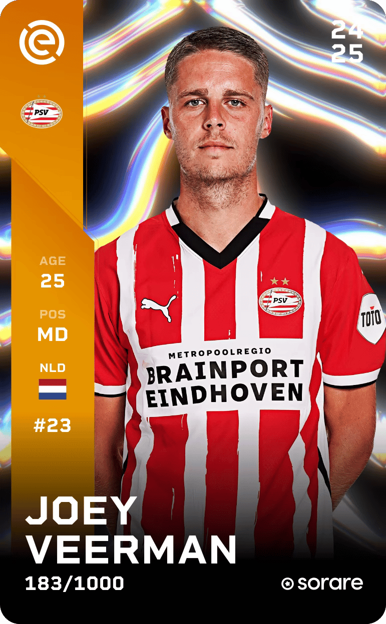 Joey Veerman 2024-25 • Limited 183/1000
