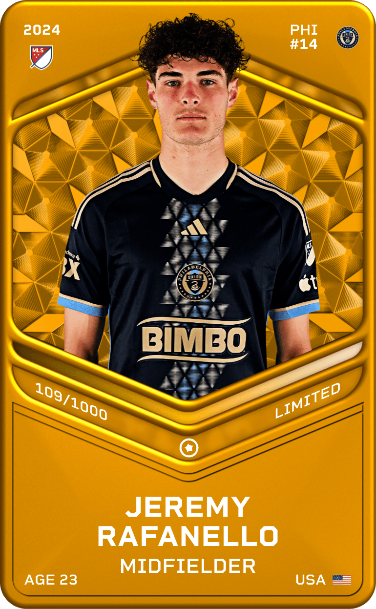 Jeremy Rafanello 2024-25 • Limited 109/1000