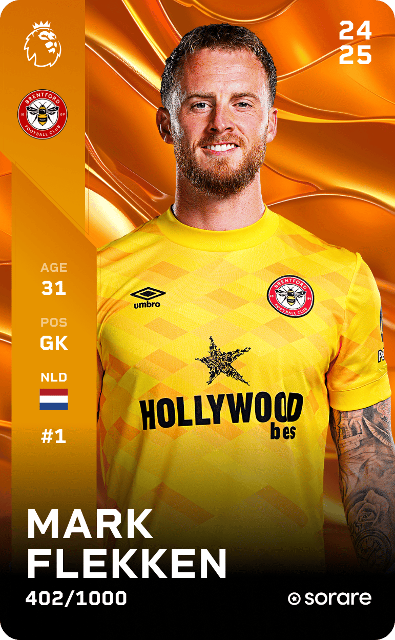 Mark Flekken 2024-25 • Limited 402/1000