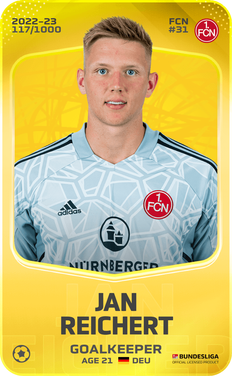 Jan Reichert 2022-23 • Limited 117/1000