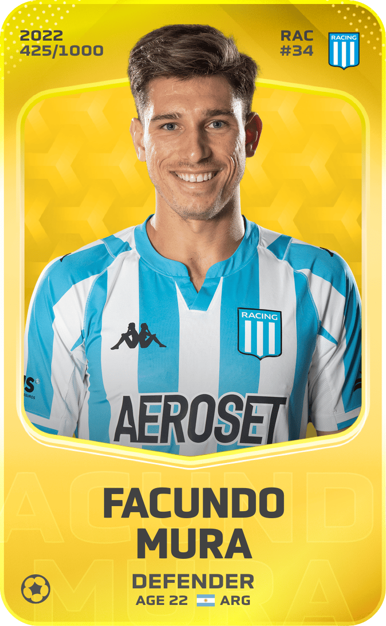 Facundo Mura 2022-23 • Limited 425/1000