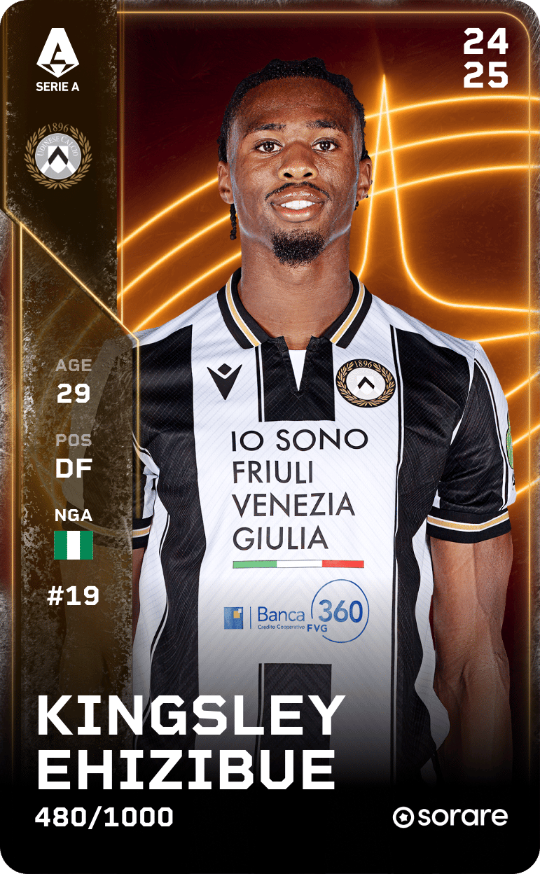 Kingsley Ehizibue 2024-25 • Limited 480/1000