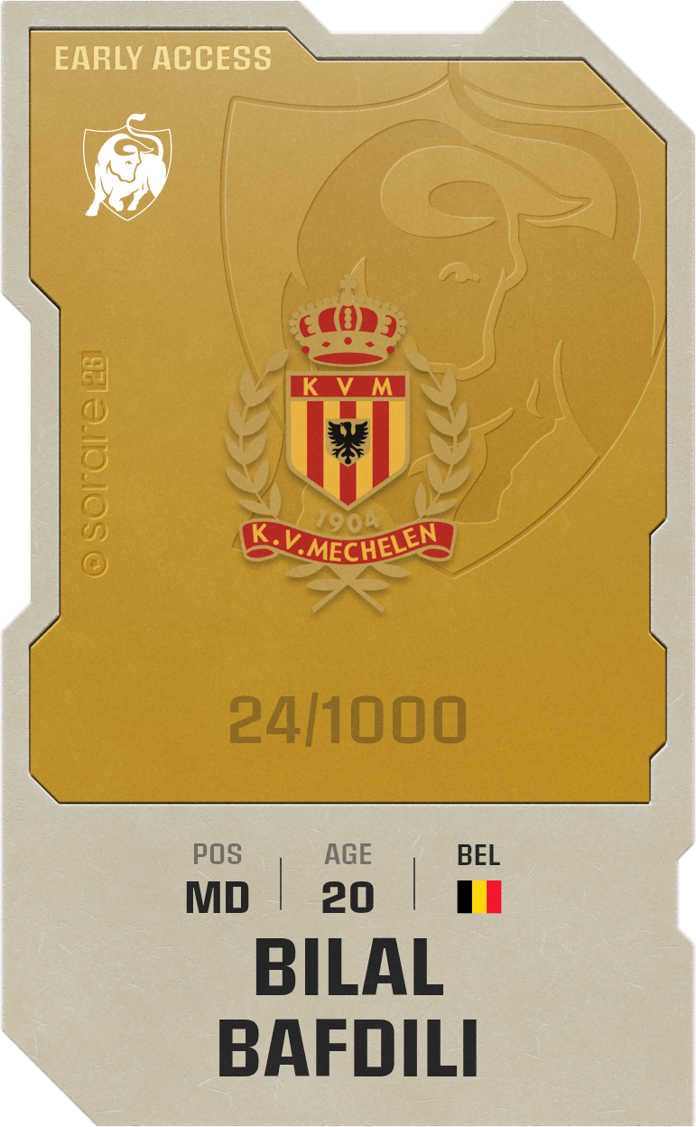 Bilal Bafdili 2025-26 • Limited 24/1000