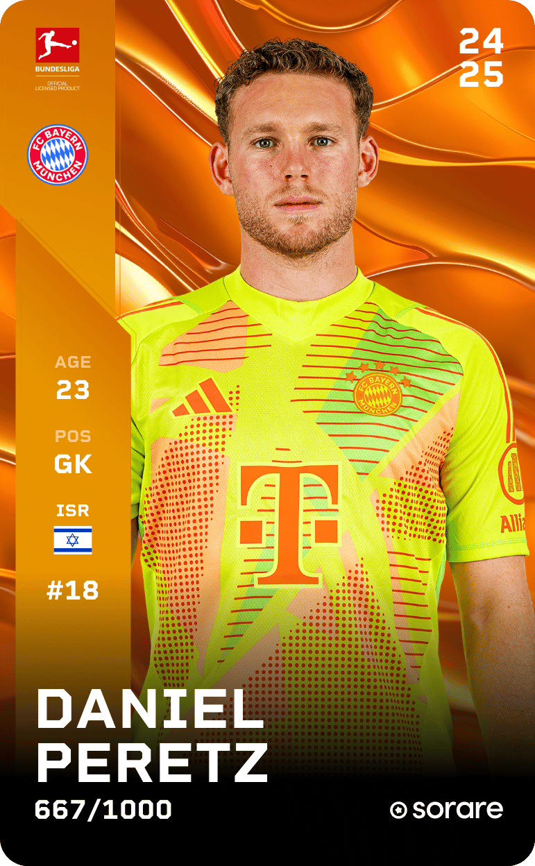 Daniel Peretz 2024-25 • Limited 667/1000