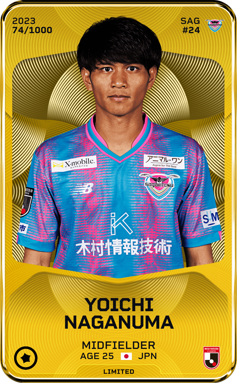 Yoichi Naganuma 2023-24 • Limited 74/1000